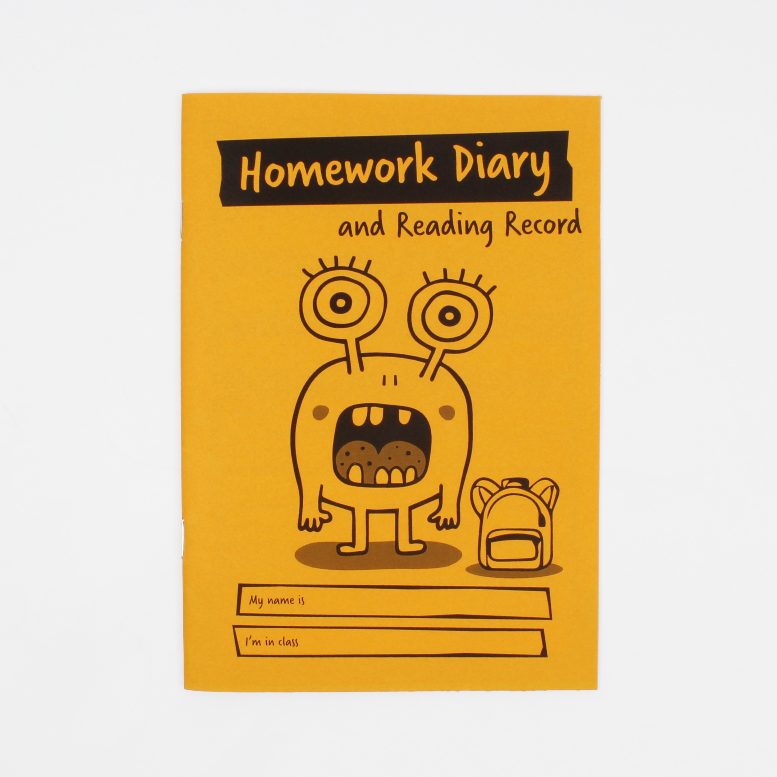 Primary Homework Diary Reading Record